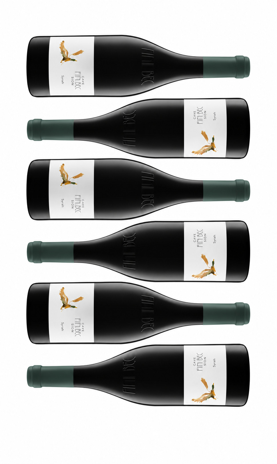 Flasche Fin Bec Syrah