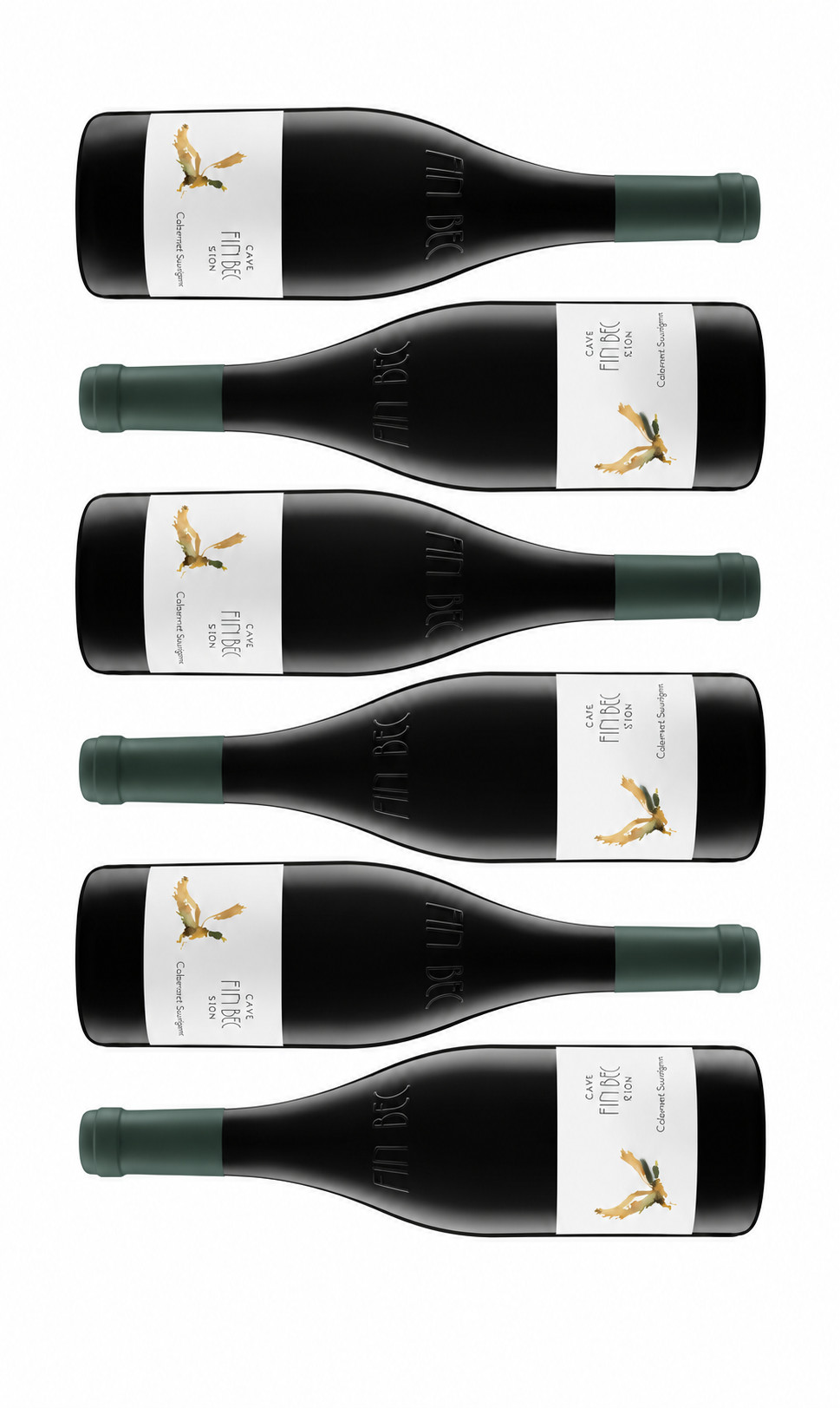 Flasche Fin Bec Cabernet Sauvignon